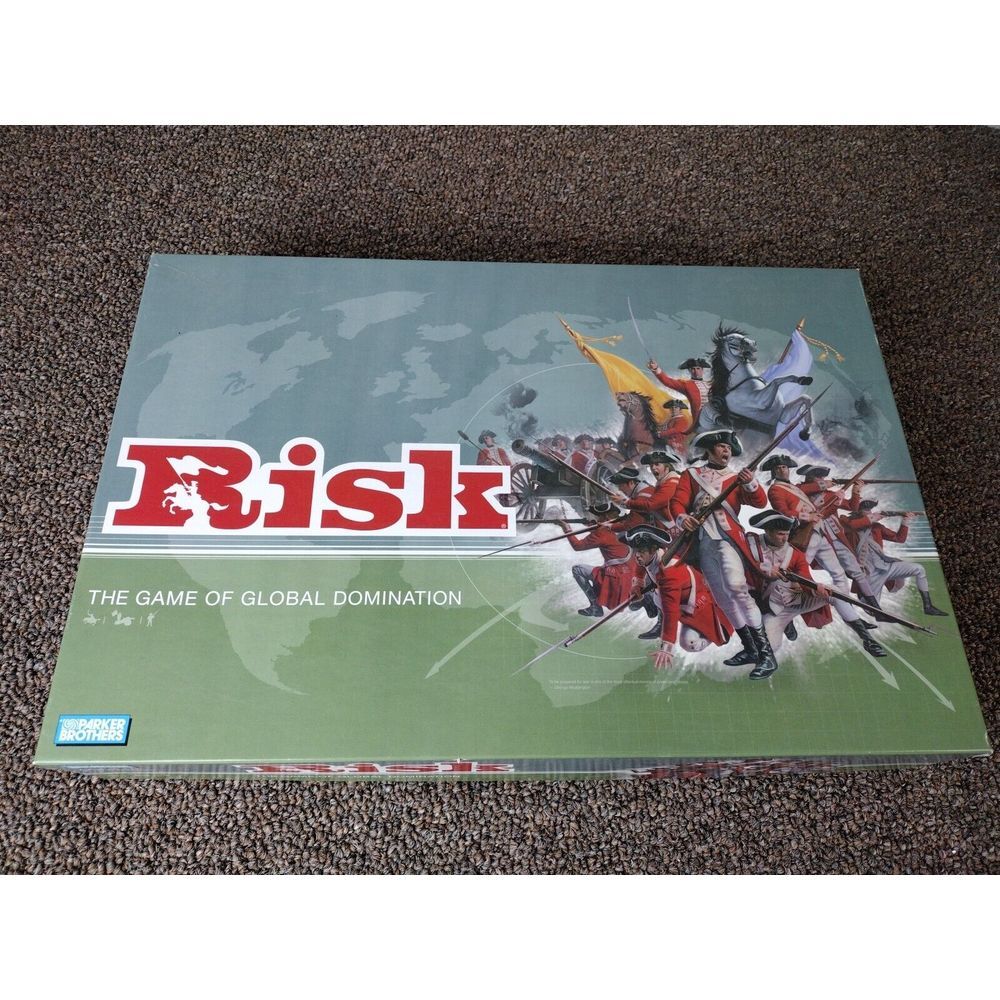 RISK 2003 THE GAME OF GLOBAL DOMINATION IN EXCELLENT CONDITION 100% COMPLETE VTG